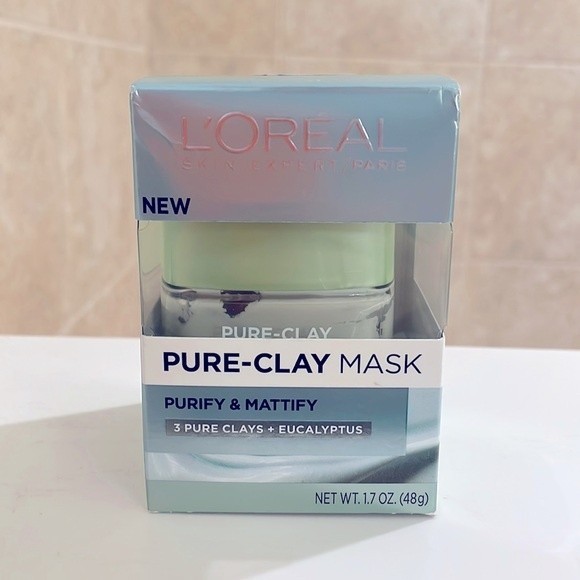 L'Oreal Paris Skin Expert Pure Clay Face Mask - Picture 1 of 4